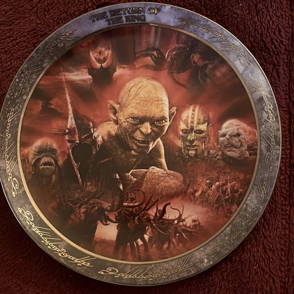 Lord of the rings collectible plates - Picture 3 of 9